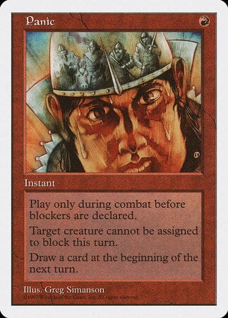 Panic [Fifth Edition] MTG Single Magic: The Gathering  | Multizone: Comics And Games
