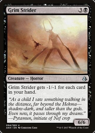 Grim Strider [Amonkhet] MTG Single Magic: The Gathering  | Multizone: Comics And Games