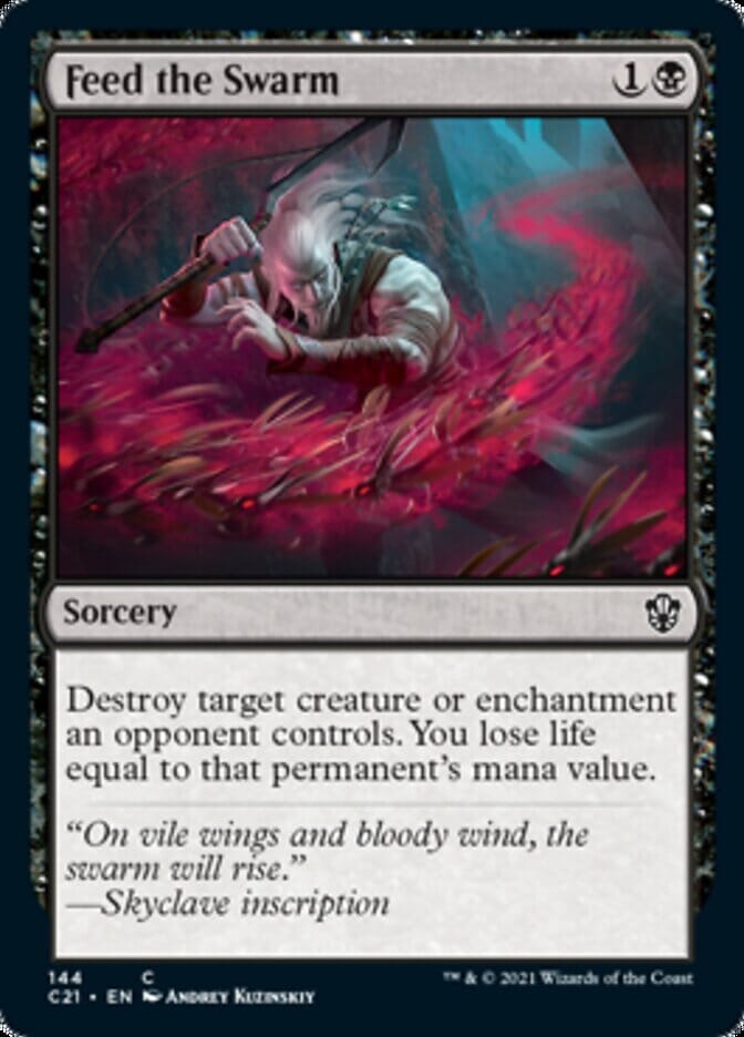 Feed the Swarm [Commander 2021] MTG Single Magic: The Gathering  | Multizone: Comics And Games