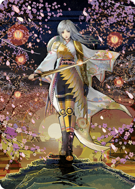 The Wandering Emperor 2 Art Card [Kamigawa: Neon Dynasty Art Series] MTG Single Magic: The Gathering  | Multizone: Comics And Games