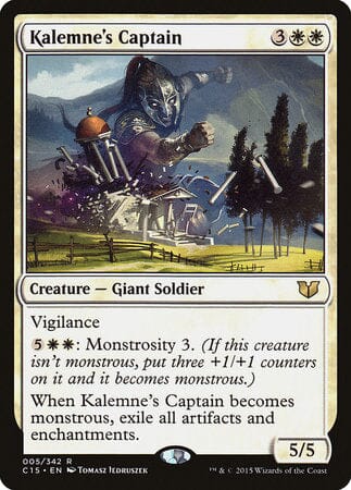 Kalemne's Captain [Commander 2015] MTG Single Magic: The Gathering  | Multizone: Comics And Games