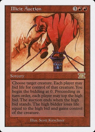 Illicit Auction [Classic Sixth Edition] MTG Single Magic: The Gathering  | Multizone: Comics And Games