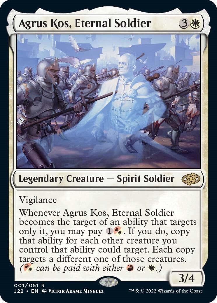Agrus Kos, Eternal Soldier [Jumpstart 2022] MTG Single Magic: The Gathering  | Multizone: Comics And Games
