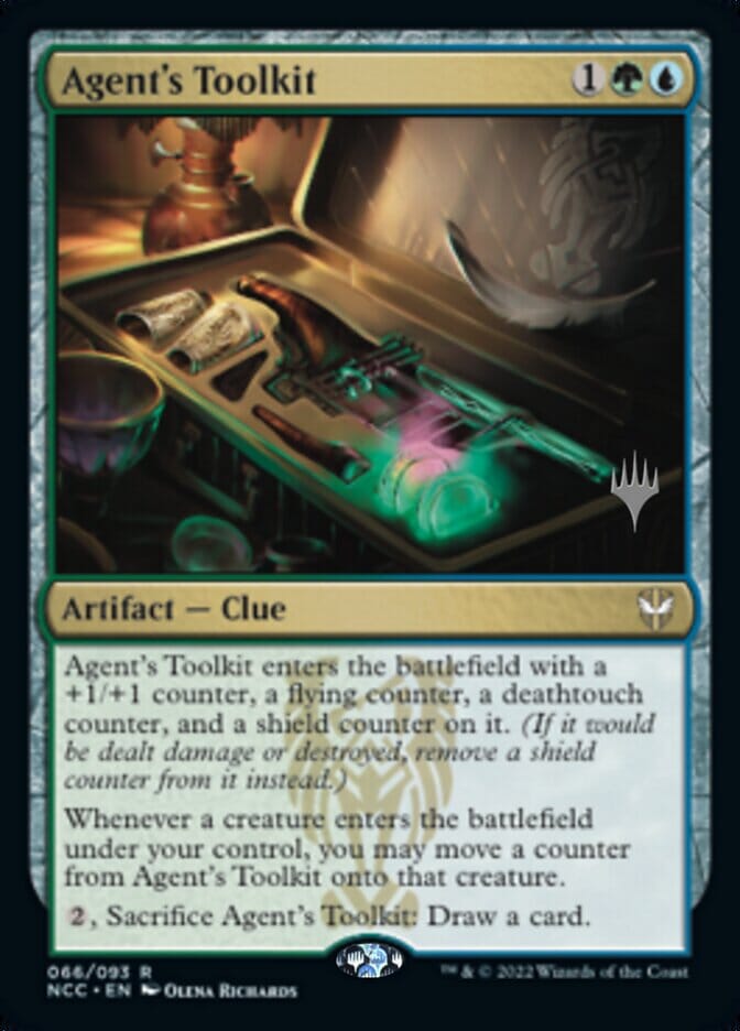 Agent's Toolkit (Promo Pack) [Streets of New Capenna Commander Promos] MTG Single Magic: The Gathering  | Multizone: Comics And Games