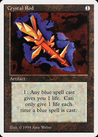 Crystal Rod [Summer Magic / Edgar] MTG Single Magic: The Gathering  | Multizone: Comics And Games