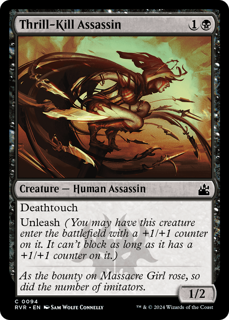 Thrill-Kill Assassin [Ravnica Remastered] MTG Single Magic: The Gathering  | Multizone: Comics And Games