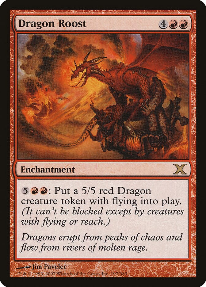 Dragon Roost [Tenth Edition] MTG Single Magic: The Gathering  | Multizone: Comics And Games