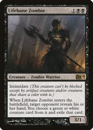 Lifebane Zombie [Magic 2014] MTG Single Magic: The Gathering  | Multizone: Comics And Games