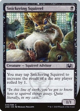 Snickering Squirrel [Unsanctioned] MTG Single Magic: The Gathering  | Multizone: Comics And Games