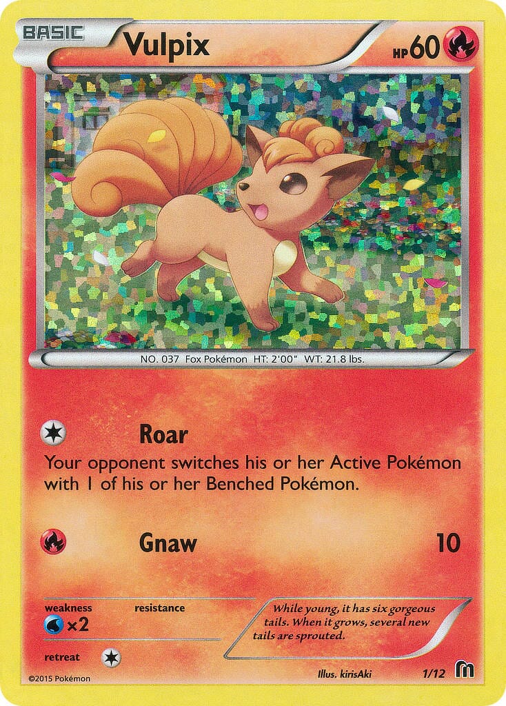 Vulpix (1/12) [McDonald's Promos: 2016 Collection] Pokemon Single Pokémon  | Multizone: Comics And Games