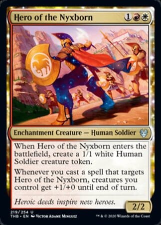 Hero of the Nyxborn [Theros Beyond Death] MTG Single Magic: The Gathering  | Multizone: Comics And Games