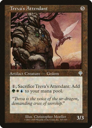 Treva's Attendant [Invasion] MTG Single Magic: The Gathering  | Multizone: Comics And Games