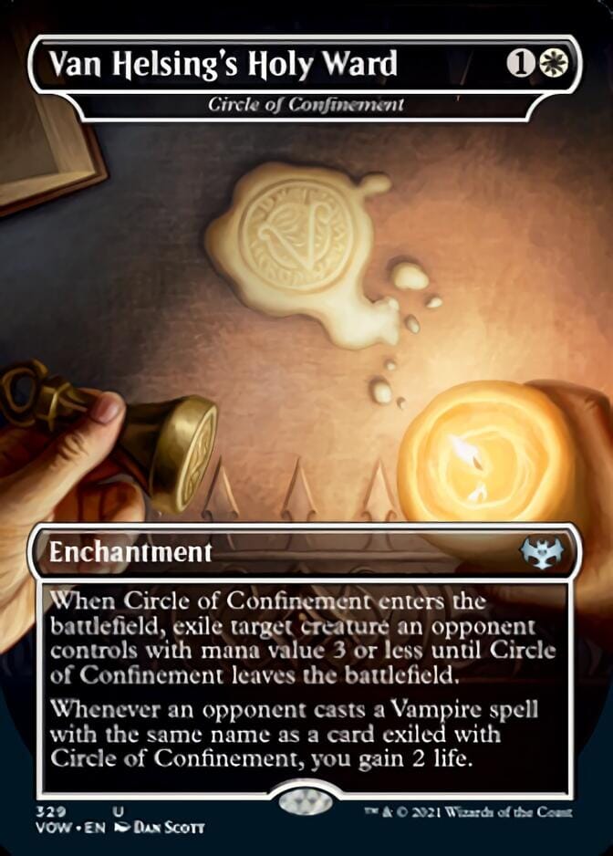 Circle of Confinement - Van Helsing's Holy Ward [Innistrad: Crimson Vow] MTG Single Magic: The Gathering  | Multizone: Comics And Games