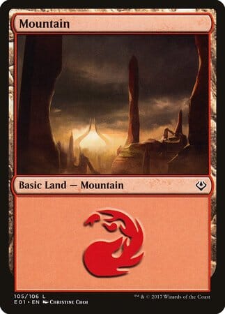 Mountain (105) [Archenemy: Nicol Bolas] MTG Single Magic: The Gathering  | Multizone: Comics And Games