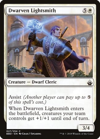 Dwarven Lightsmith [Battlebond] MTG Single Magic: The Gathering  | Multizone: Comics And Games