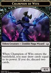 Champion of Wits // Insect Double-sided Token [Hour of Devastation Tokens] MTG Single Magic: The Gathering  | Multizone: Comics And Games