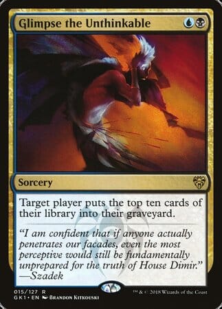 Glimpse the Unthinkable [GRN Guild Kit] MTG Single Magic: The Gathering  | Multizone: Comics And Games