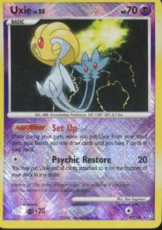 Uxie (43/146) (League Promo) [Diamond & Pearl: Legends Awakened] Pokemon Single Pokémon  | Multizone: Comics And Games