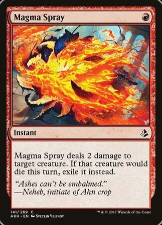 Magma Spray [Amonkhet] MTG Single Magic: The Gathering  | Multizone: Comics And Games