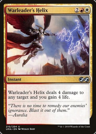Warleader's Helix [Ultimate Masters] MTG Single Magic: The Gathering  | Multizone: Comics And Games