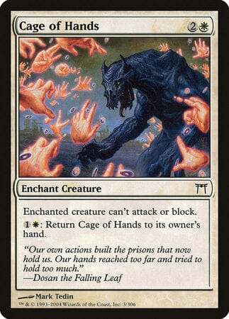 Cage of Hands [Champions of Kamigawa] MTG Single Magic: The Gathering  | Multizone: Comics And Games
