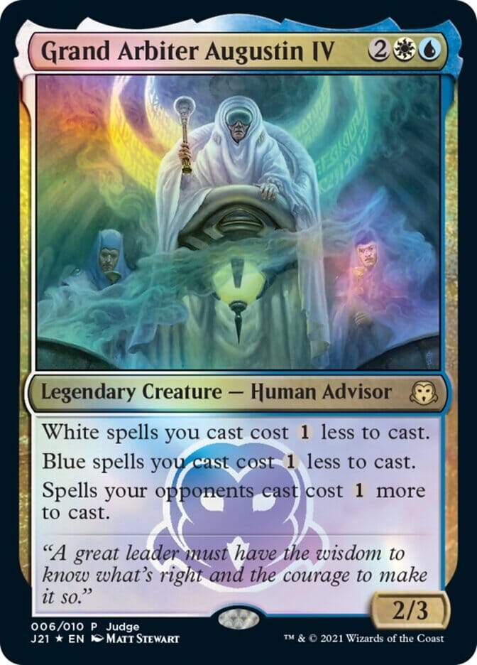 Grand Arbiter Augustin IV [Judge Gift Cards 2021] MTG Single Magic: The Gathering  | Multizone: Comics And Games