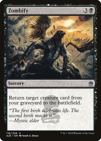 Zombify [Masters 25] MTG Single Magic: The Gathering  | Multizone: Comics And Games