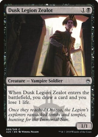Dusk Legion Zealot [Masters 25] MTG Single Magic: The Gathering  | Multizone: Comics And Games