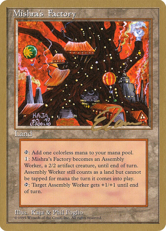 Mishra's Factory (Eric Tam) [Pro Tour Collector Set] MTG Single Magic: The Gathering  | Multizone: Comics And Games