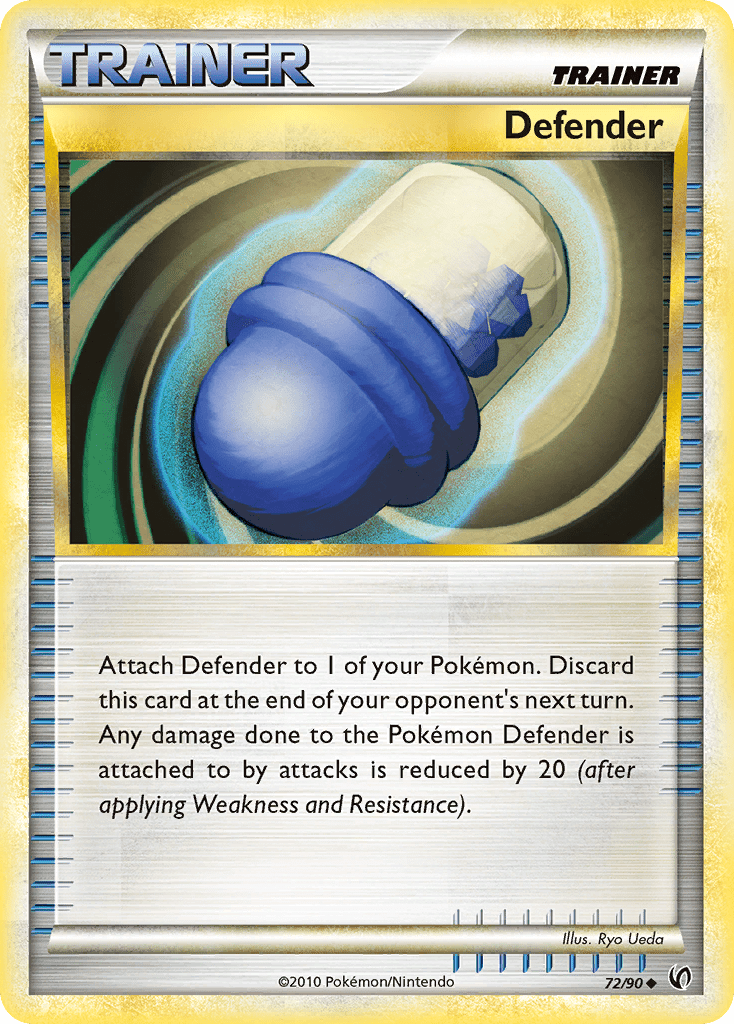 Defender (72/90) [HeartGold & SoulSilver: Undaunted] Pokemon Single Pokémon  | Multizone: Comics And Games