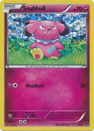 Snubbull (8/12) [McDonald's Promos: 2014 Collection] Pokemon Single Pokémon  | Multizone: Comics And Games