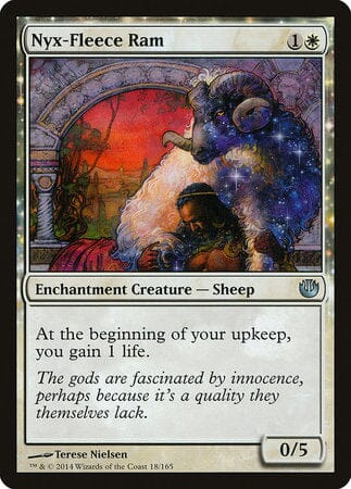 Nyx-Fleece Ram [Journey into Nyx] MTG Single Magic: The Gathering  | Multizone: Comics And Games