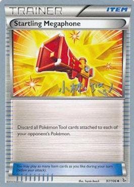 Startling Megaphone (97/106) (Plasma Power - Haruto Kobayashi) [World Championships 2014] Pokemon Single Pokémon  | Multizone: Comics And Games