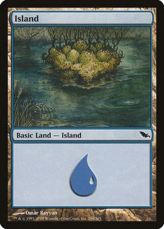 Island (286) [Shadowmoor] MTG Single Magic: The Gathering  | Multizone: Comics And Games