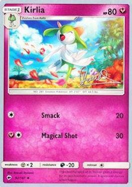 Kirlia (92/147) (Infinite Force - Diego Cassiraga) [World Championships 2017] Pokemon Single Pokémon  | Multizone: Comics And Games