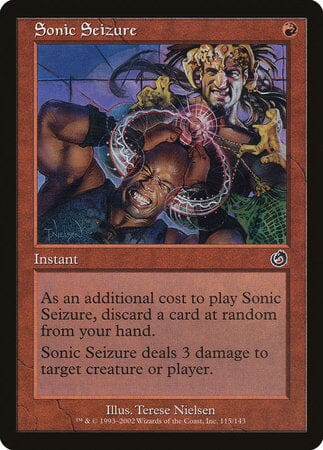 Sonic Seizure [Torment] MTG Single Magic: The Gathering  | Multizone: Comics And Games