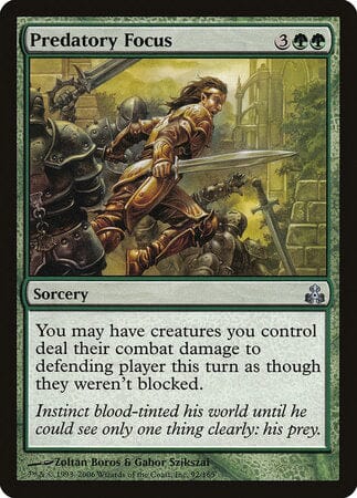 Predatory Focus [Guildpact] MTG Single Magic: The Gathering  | Multizone: Comics And Games
