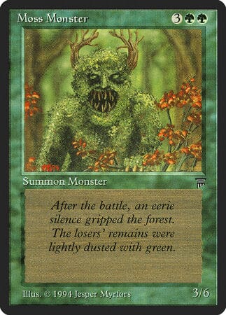 Moss Monster [Legends] MTG Single Magic: The Gathering  | Multizone: Comics And Games