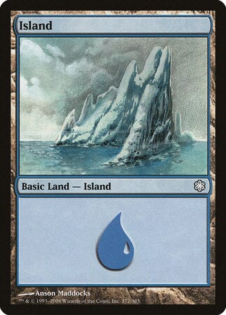 Island (372) [Coldsnap Theme Decks] MTG Single Magic: The Gathering  | Multizone: Comics And Games