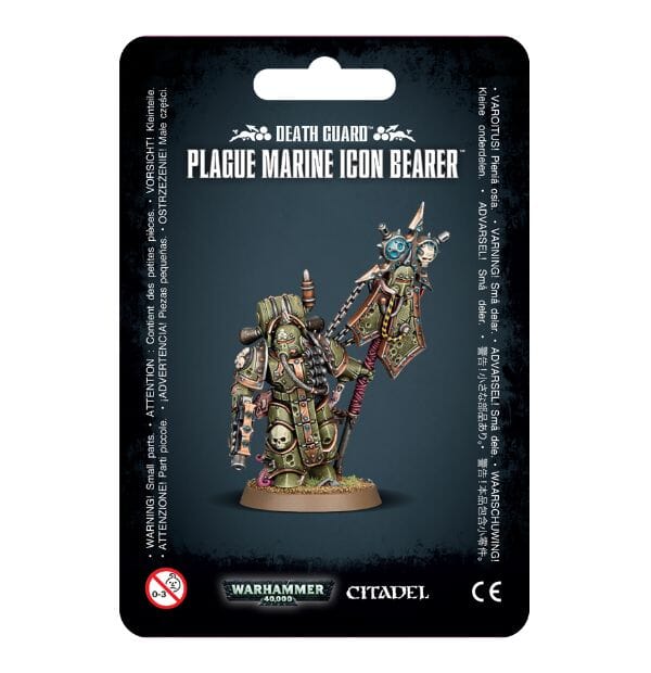 plague marine icon bearer Miniatures|Figurines Games Workshop  | Multizone: Comics And Games