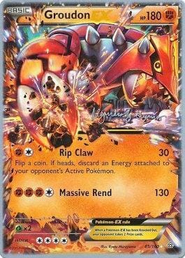 Groudon EX (85/160) (Primal Groudon - Alejandro Ng-Guzman) [World Championships 2015] Pokemon Single Pokémon  | Multizone: Comics And Games