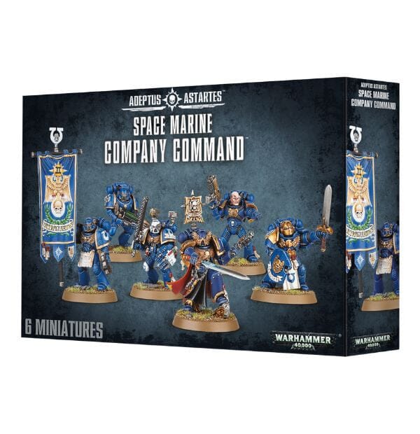 Space Marine Company Command Miniatures|Figurines Games Workshop  | Multizone: Comics And Games