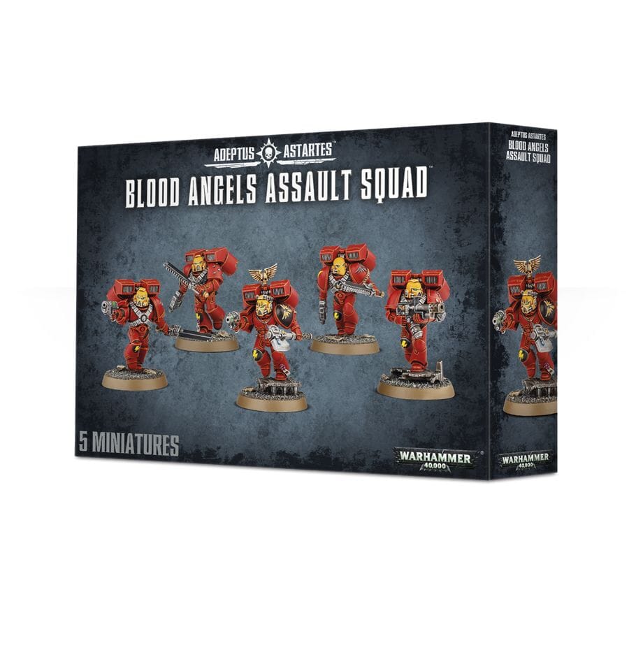 BLOOD ANGELS ASSAULT SQUAD (OLD) Games Workshop Games Workshop  | Multizone: Comics And Games