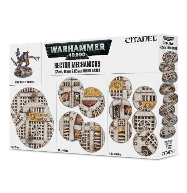 Sector Mechanicus Industrial Bases-Miniatures|Figurines-Multizone: Comics And Games | Multizone: Comics And Games