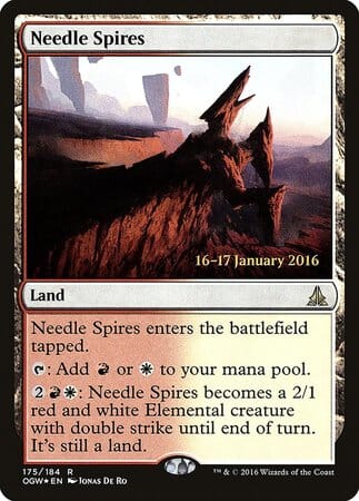 Needle Spires [Oath of the Gatewatch Promos] MTG Single Magic: The Gathering  | Multizone: Comics And Games