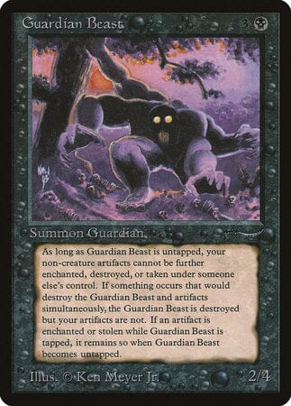 Guardian Beast [Arabian Nights] MTG Single Magic: The Gathering  | Multizone: Comics And Games