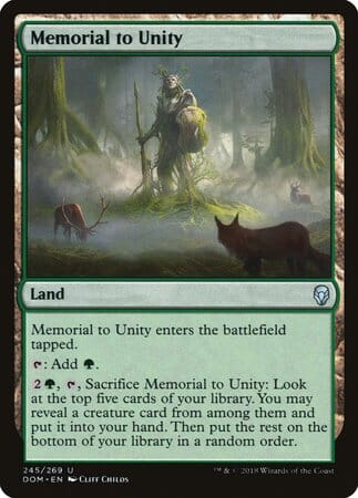 Memorial to Unity [Dominaria] MTG Single Magic: The Gathering  | Multizone: Comics And Games