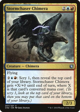 Stormchaser Chimera [Conspiracy: Take the Crown] MTG Single Magic: The Gathering  | Multizone: Comics And Games