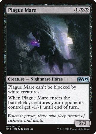 Plague Mare [Core Set 2019] MTG Single Magic: The Gathering  | Multizone: Comics And Games