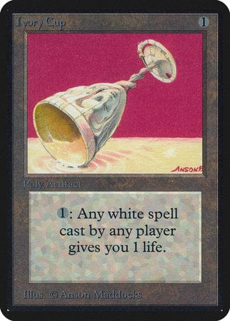 Ivory Cup [Limited Edition Alpha] MTG Single Magic: The Gathering  | Multizone: Comics And Games
